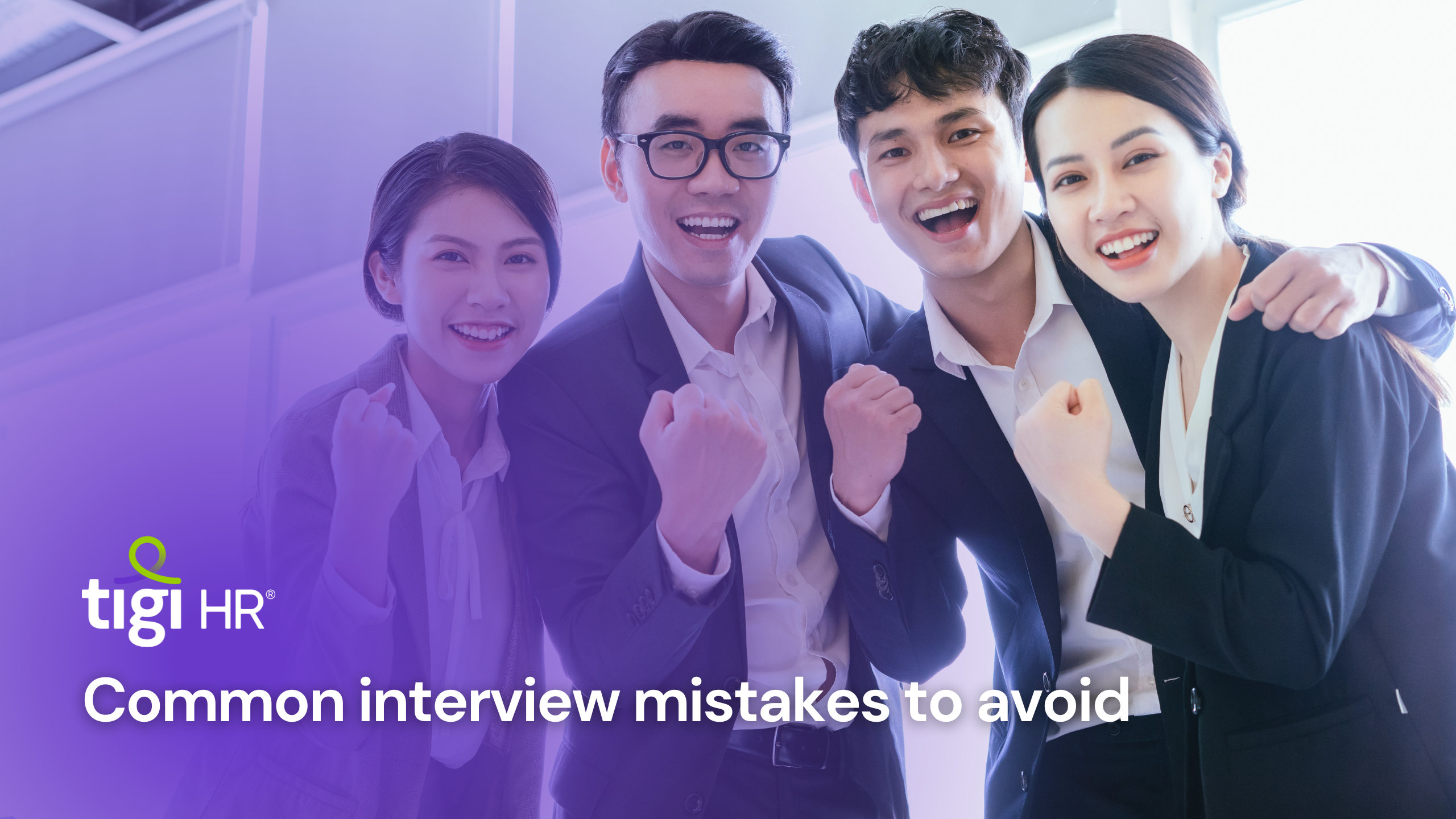 Common interview mistakes to avoid. Find jobs at TIGI HR.