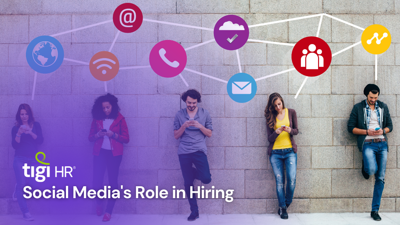 Social Media's Role in Hiring. Find jobs at TIGI HR.