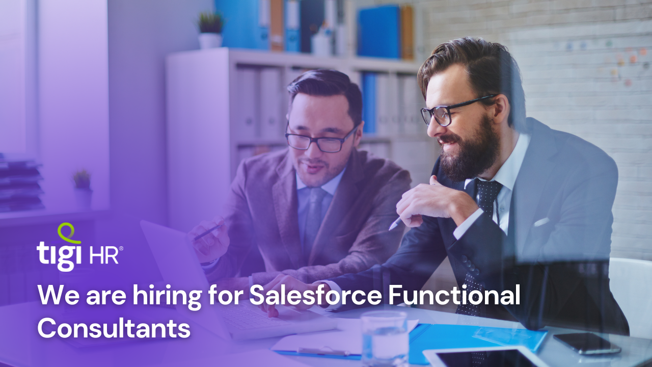 We are hiring for Salesforce Functional Consultants. Find jobs for Salesforce Functional Consultants.