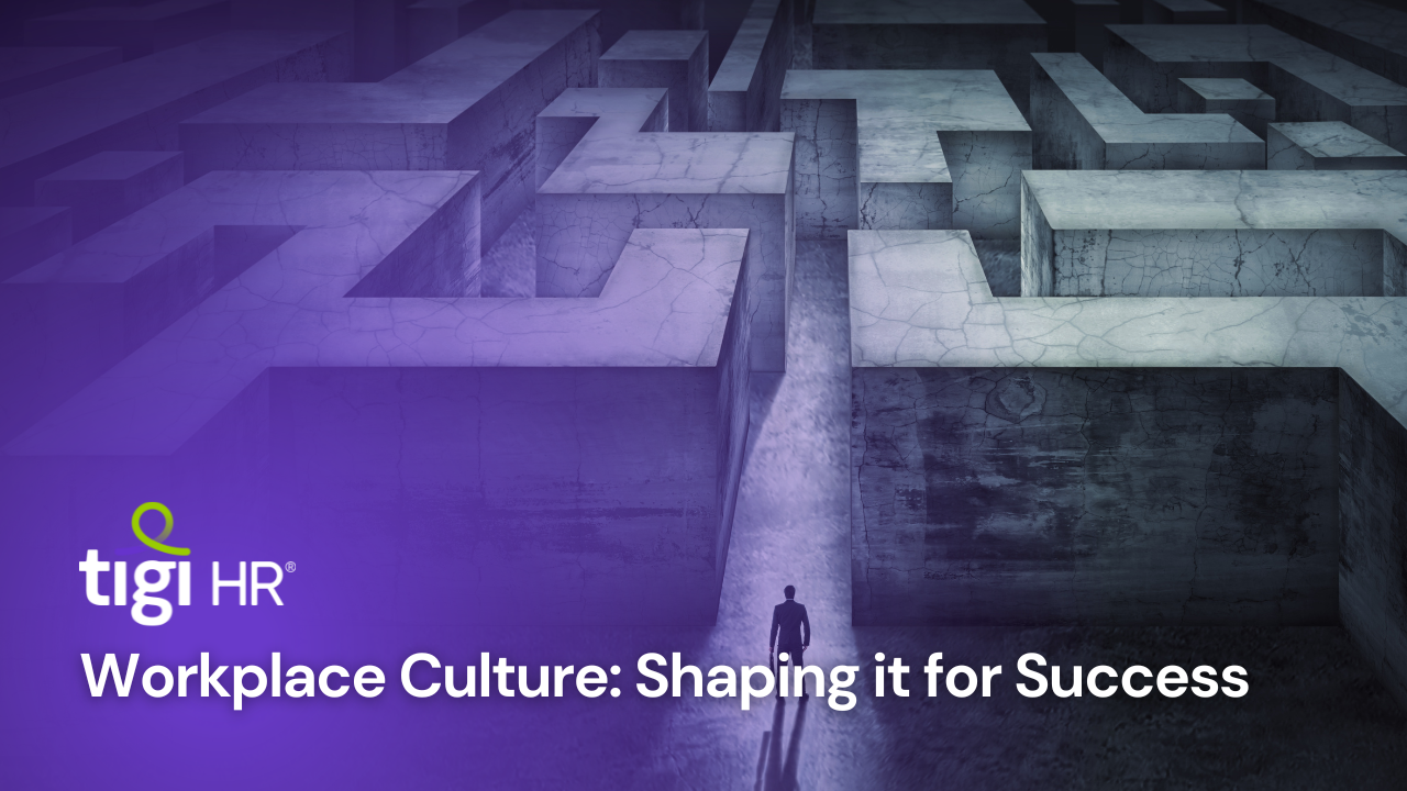 Workplace Culture: Shaping it for Success. Find jobs at TIGI HR.