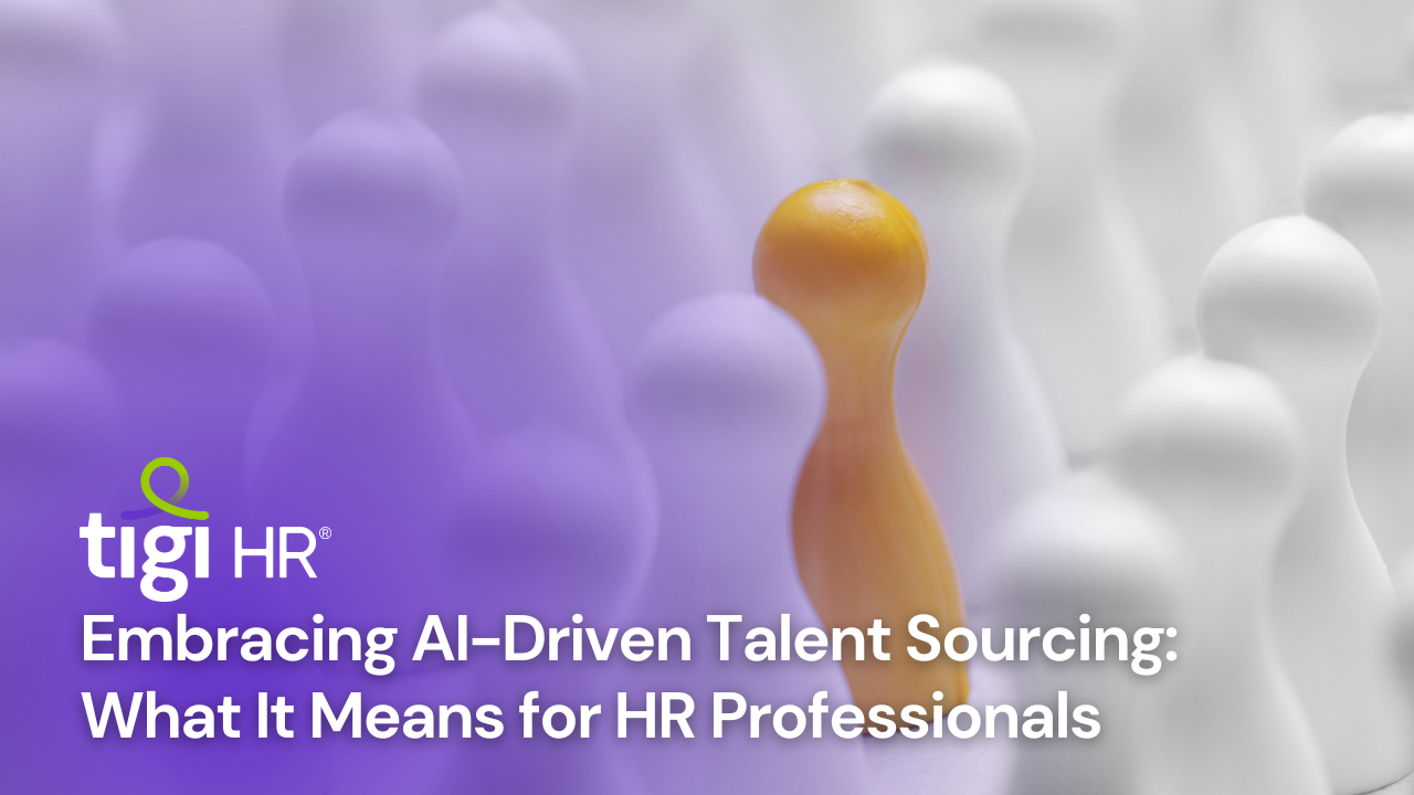 Embracing AI-Driven Talent Sourcing: What It Means for HR Professionals. Find jobs at TIGI HR.